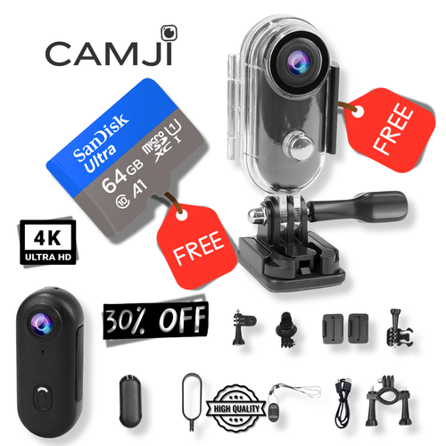 4K POV Camera– Magnetic Camera with Audio, Long Battery Life